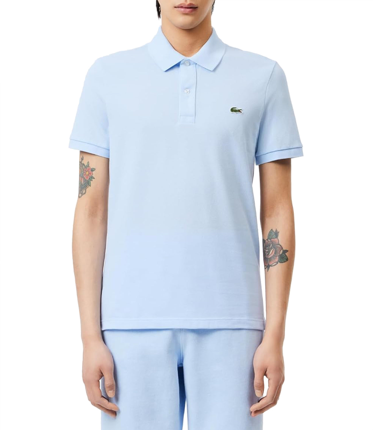 Lacoste Polo M/C Uomo Mod. PH4012 T01 Celeste Blu