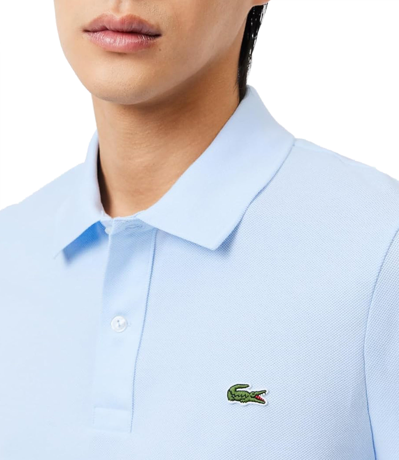 Lacoste Polo M/C Uomo Mod. PH4012 T01 Celeste Blu