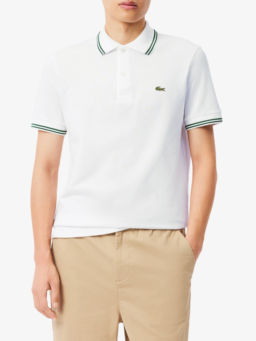 Polo Lacoste da Uomo - Bianco