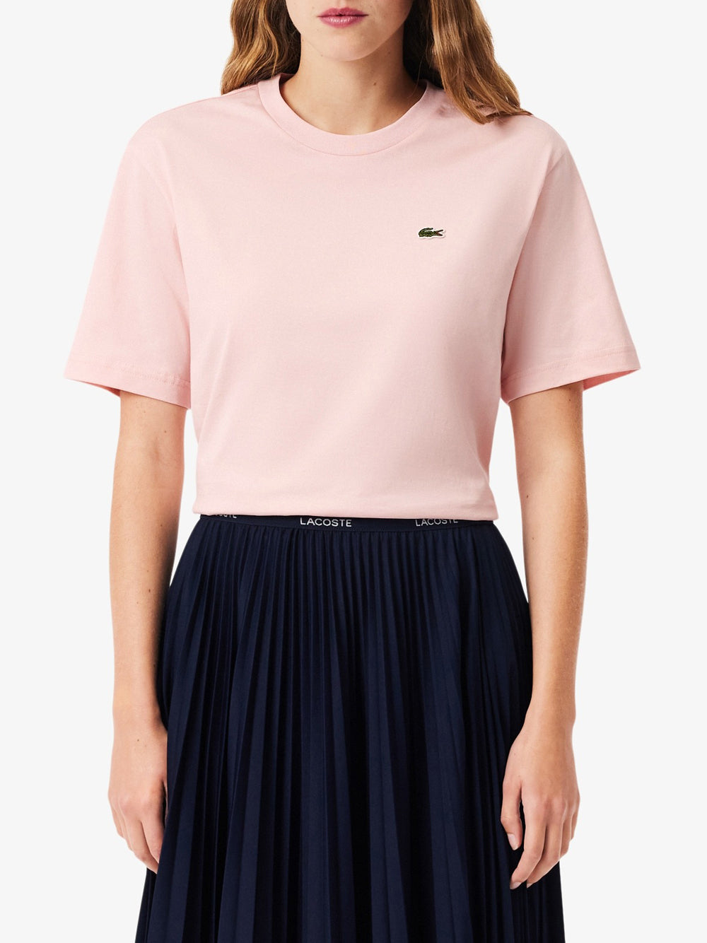 T-shirt Lacoste da Donna - Rosa