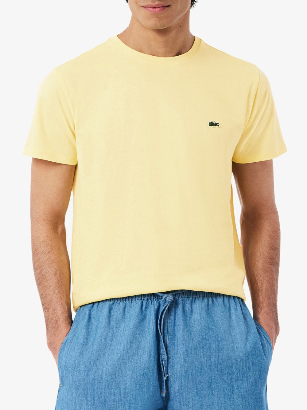 T-shirt Lacoste da Uomo - Giallo