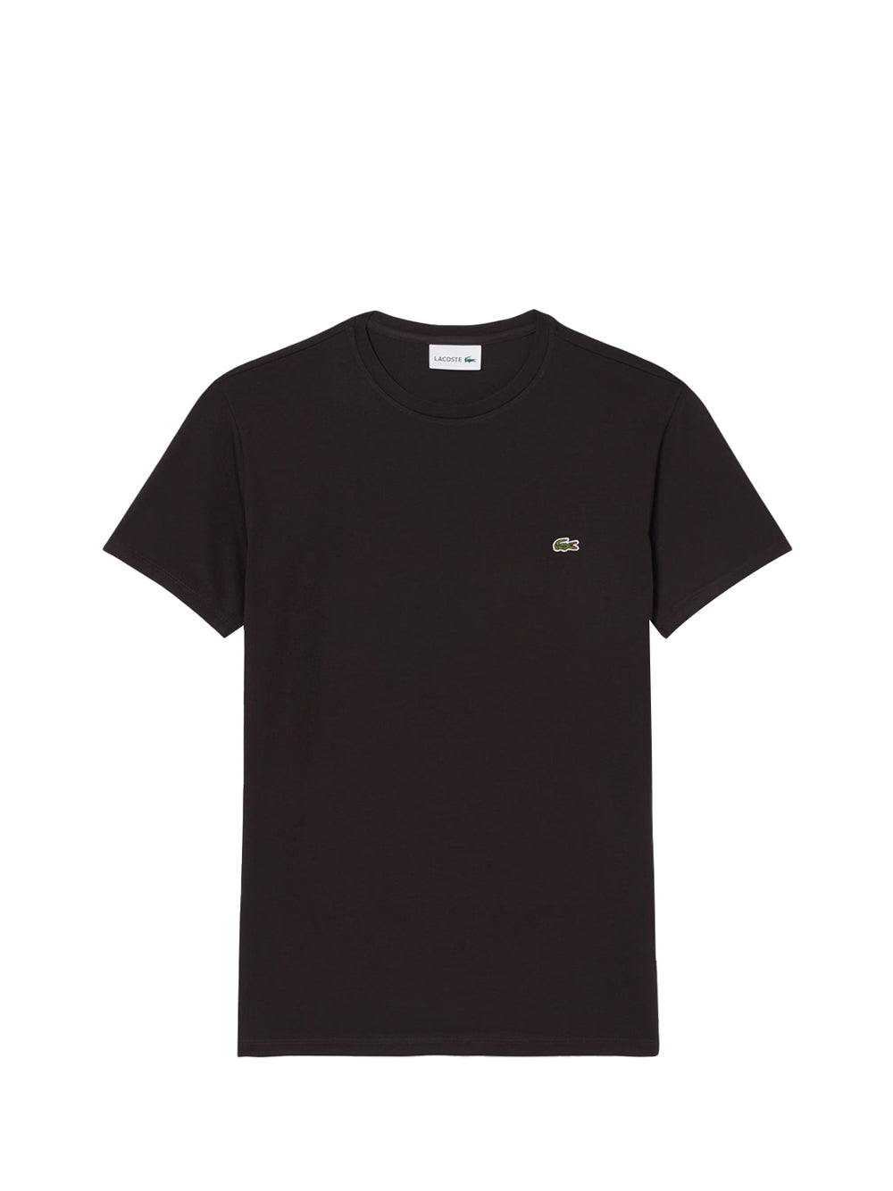 Lacoste T-shirt Uomo Mod. TH6709 PIMA 3LA Moro Marrone