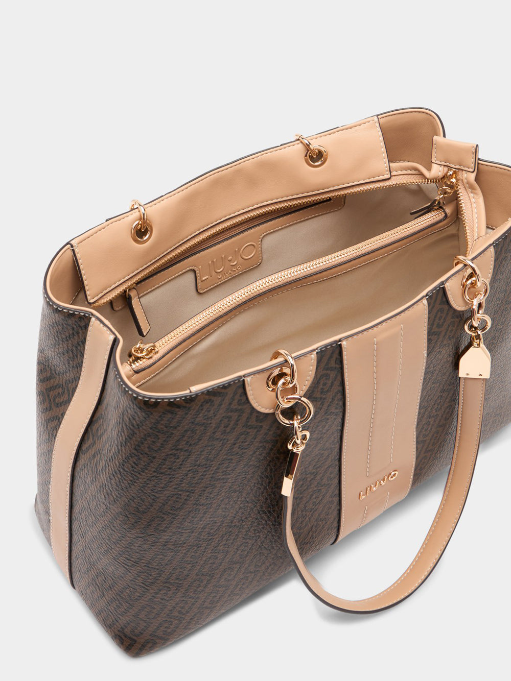 Borsa Shopper Liu Jo da Donna - Marrone