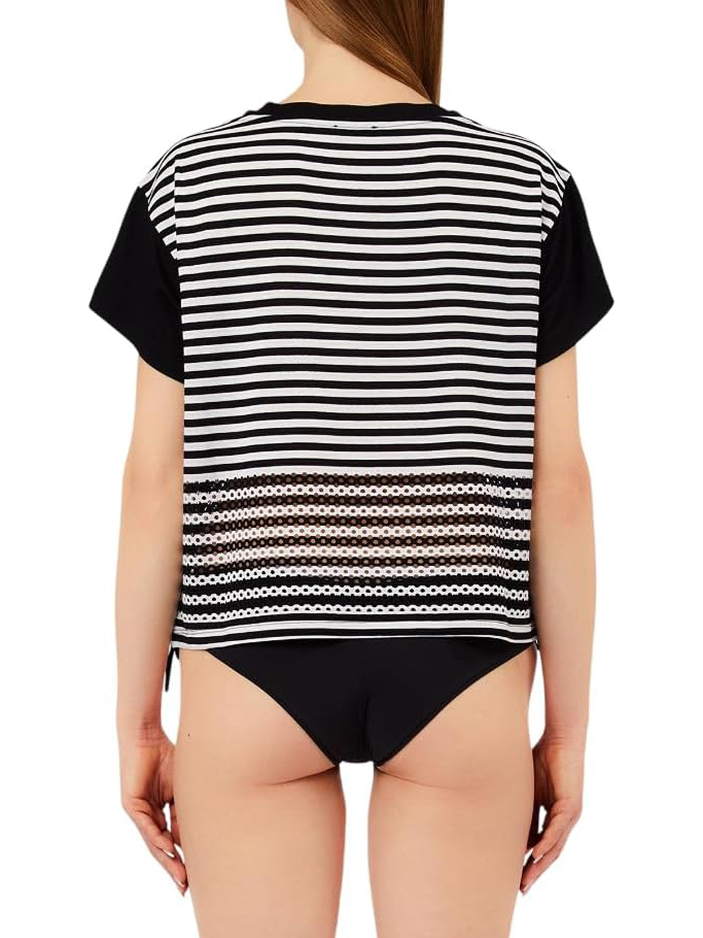 Liu Jo Liu Jo T-shirt Donna Mod. VA6039 J3908 09096 Riga Multicolore
