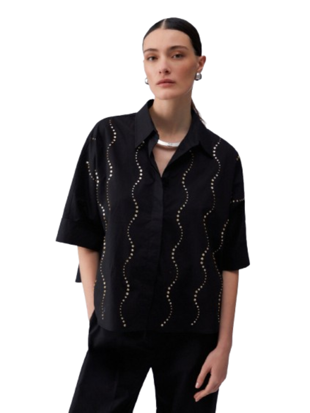 Liu Jo Liu Jo Camicia m/l Donna Mod. CA6345 TS246 22222 Nero
