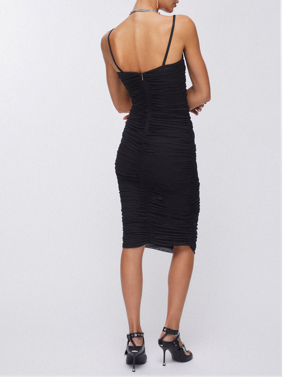 Vestito Midi Liu Jo Bustino da Donna - Nero