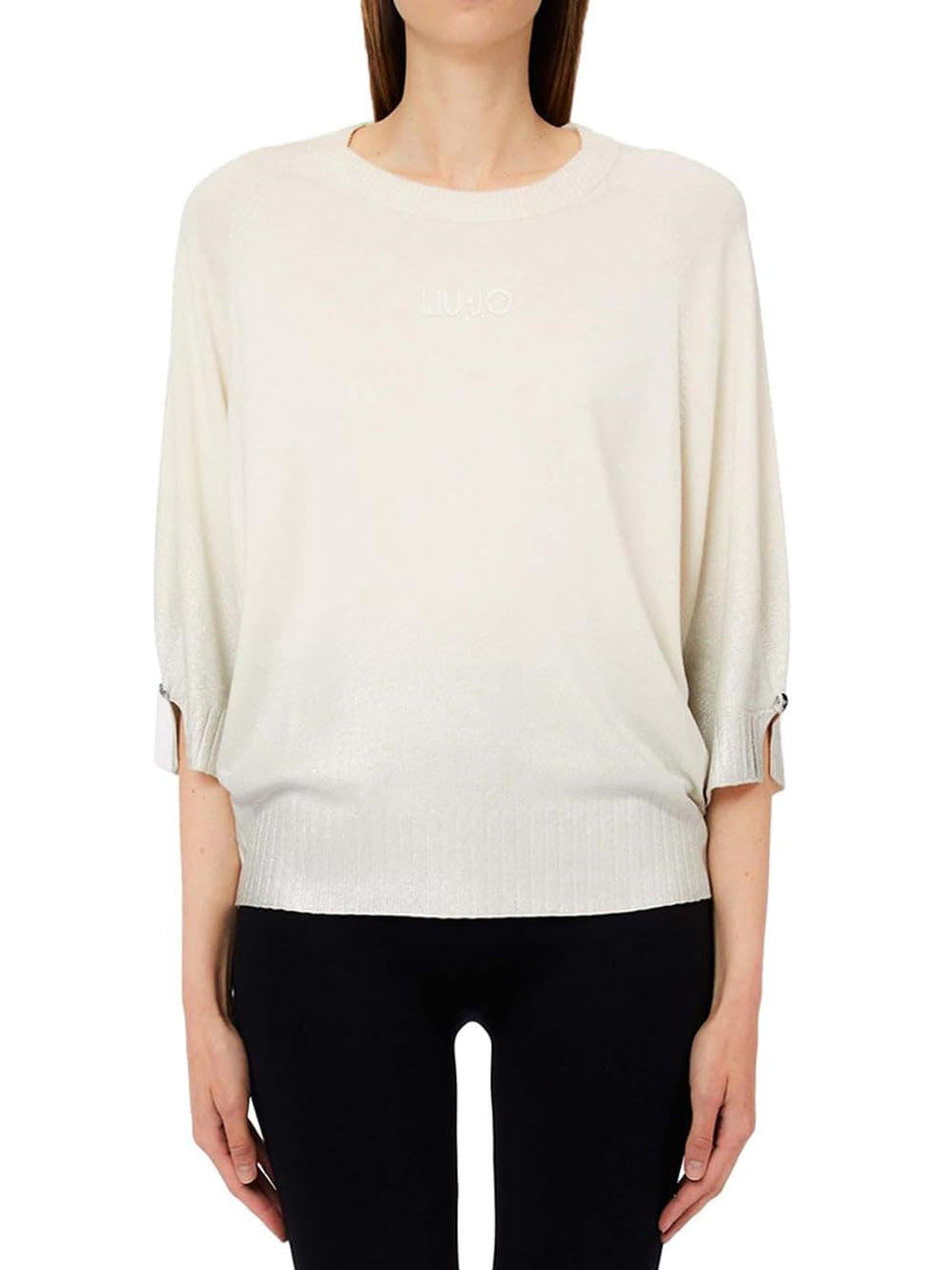 Liu Jo Liu Jo Maglia Donna Mod. TA6006 MS49I D6129 Bianco