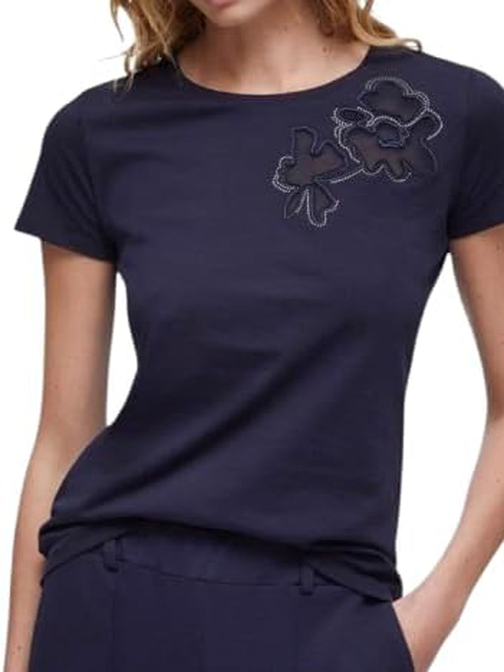 Liu Jo Liu Jo T-shirt Donna Mod. TA6155 JS923 93924 Blu