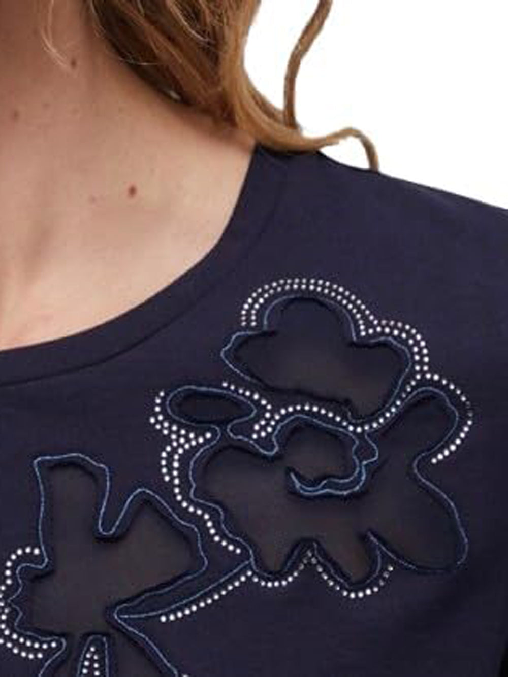 Liu Jo Liu Jo T-shirt Donna Mod. TA6155 JS923 93924 Blu