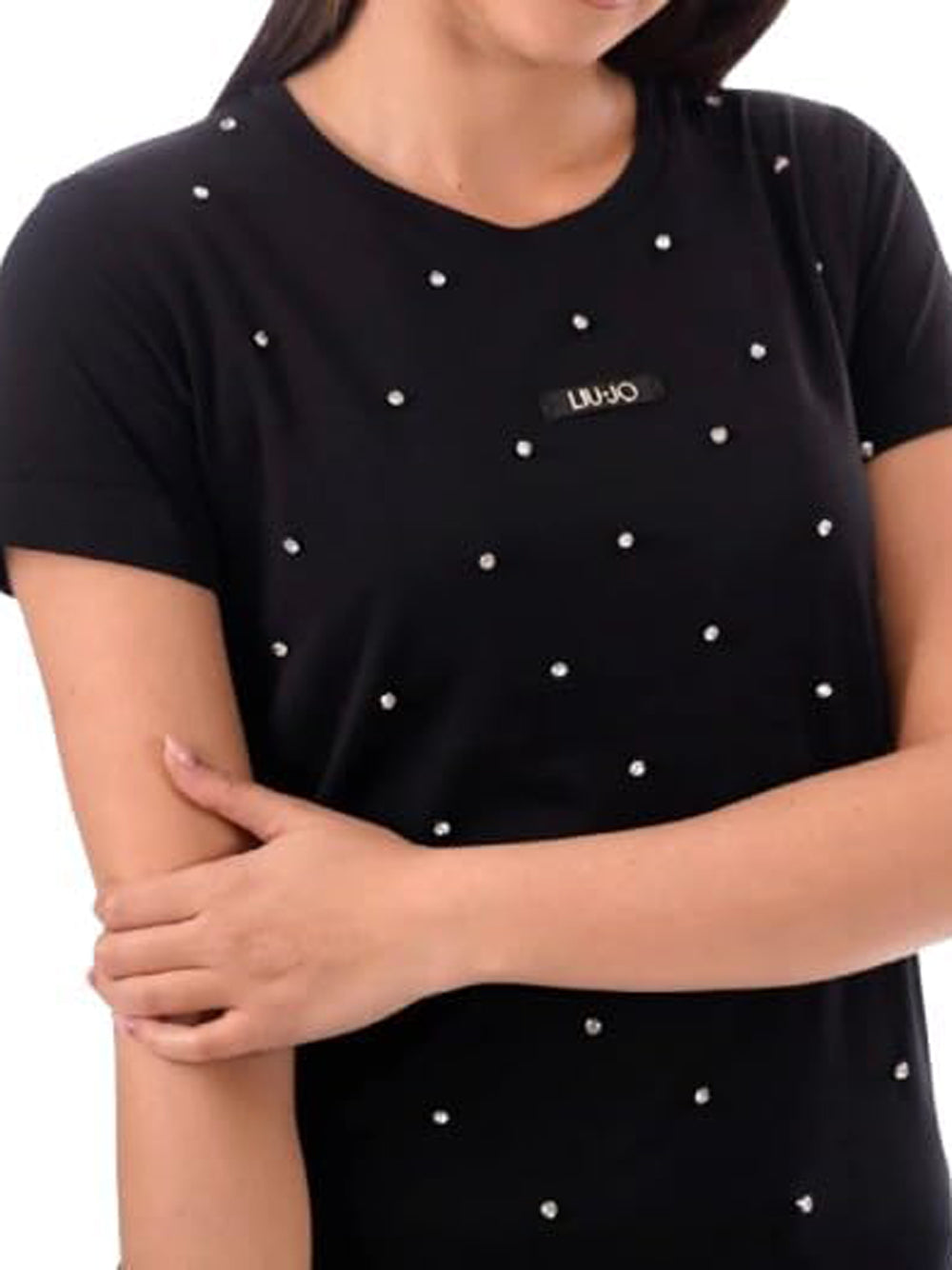 Liu Jo Liu Jo T-shirt Donna Mod. TA6157 JS923 W9414 Nero