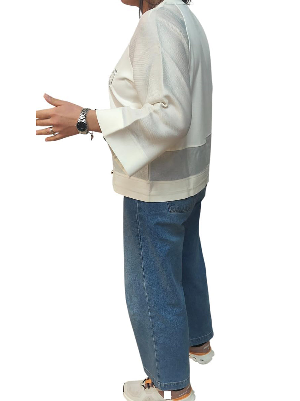 Liu Jo Liu Jo Felpa Donna Mod. TA6281 J3855 10105 Panna Avorio