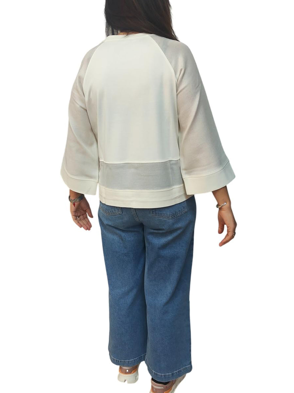 Liu Jo Liu Jo Felpa Donna Mod. TA6281 J3855 10105 Panna Avorio