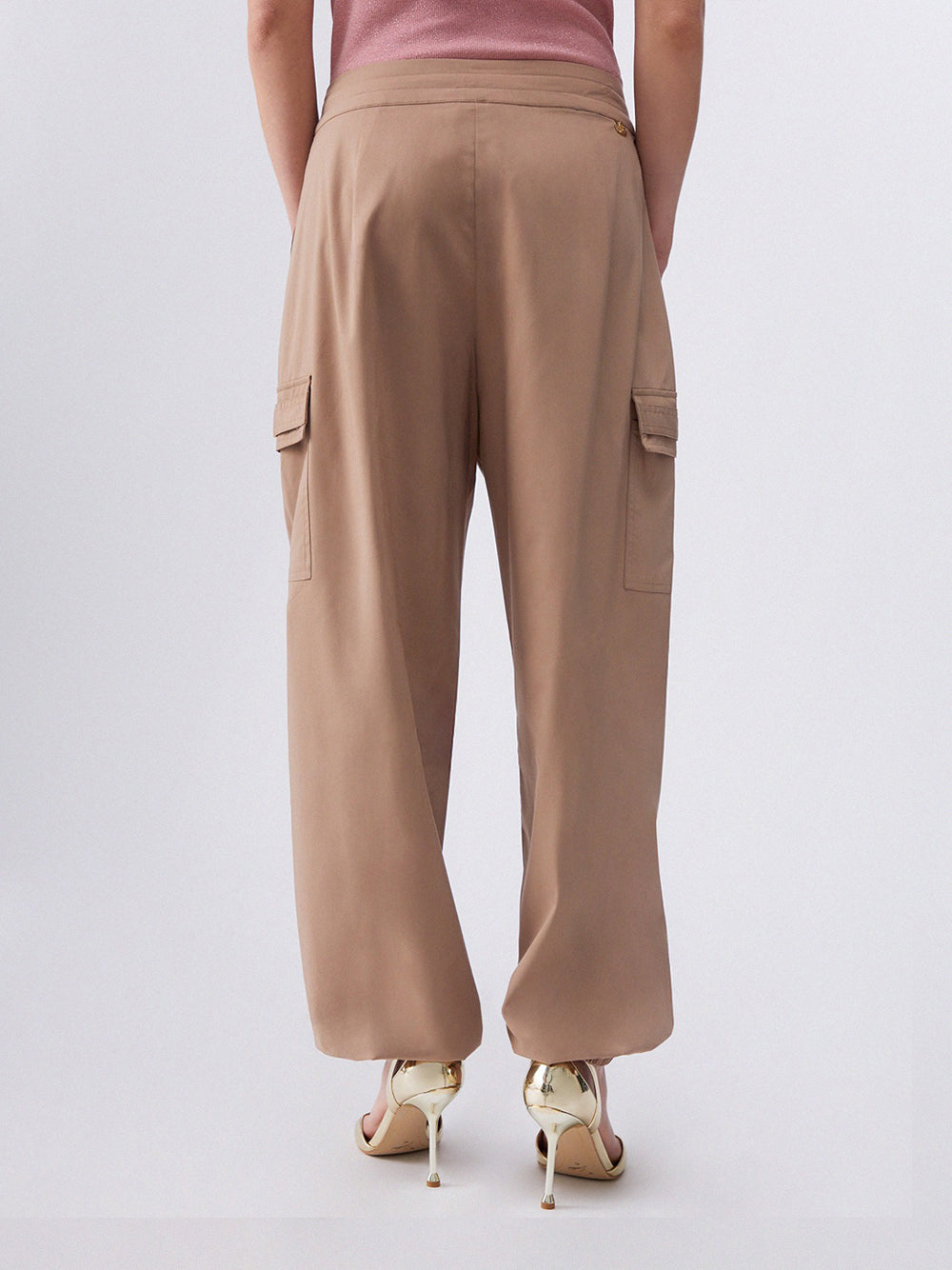 Pantalone Cargo Liu Jo da Donna - Marrone