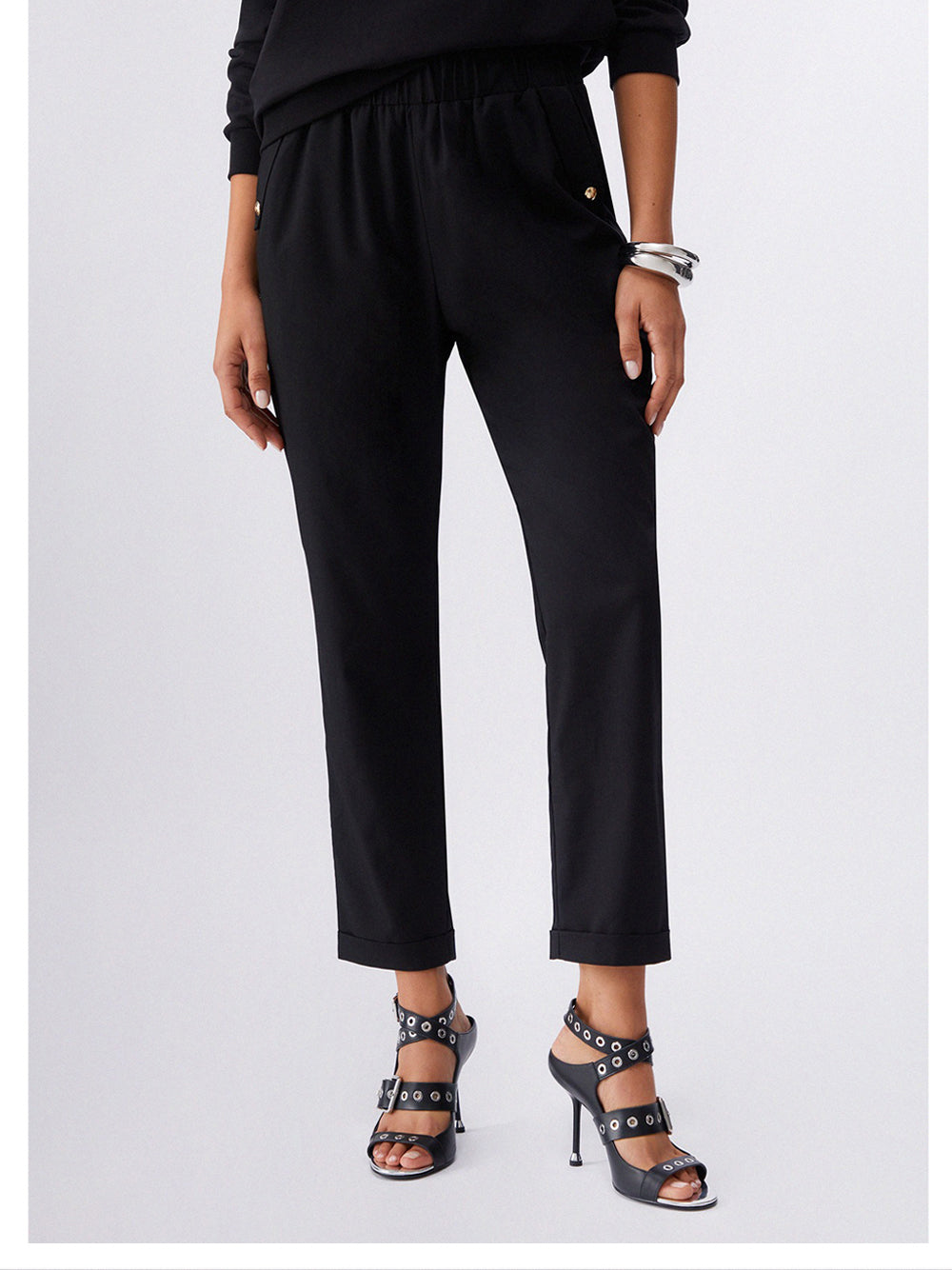 Pantalone Slim Liu Jo da Donna - Nero