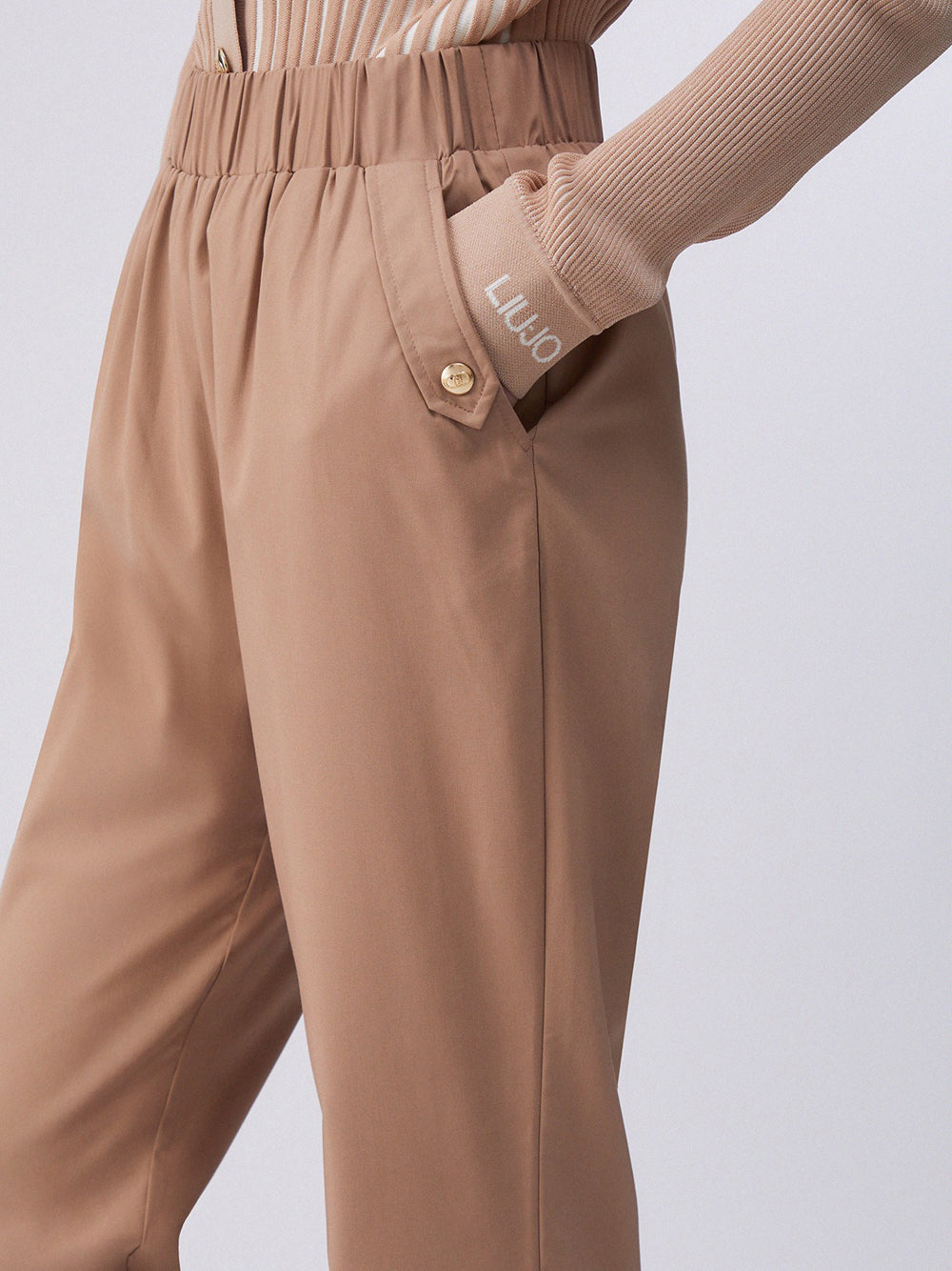 Pantalone Slim Liu Jo da Donna - Marrone