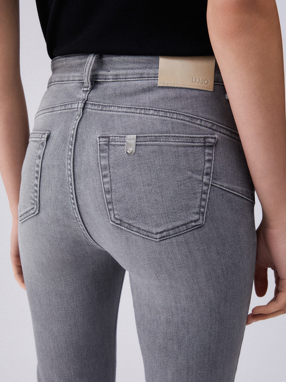 Jeans Bootcut Liu Jo da Donna - Grigio