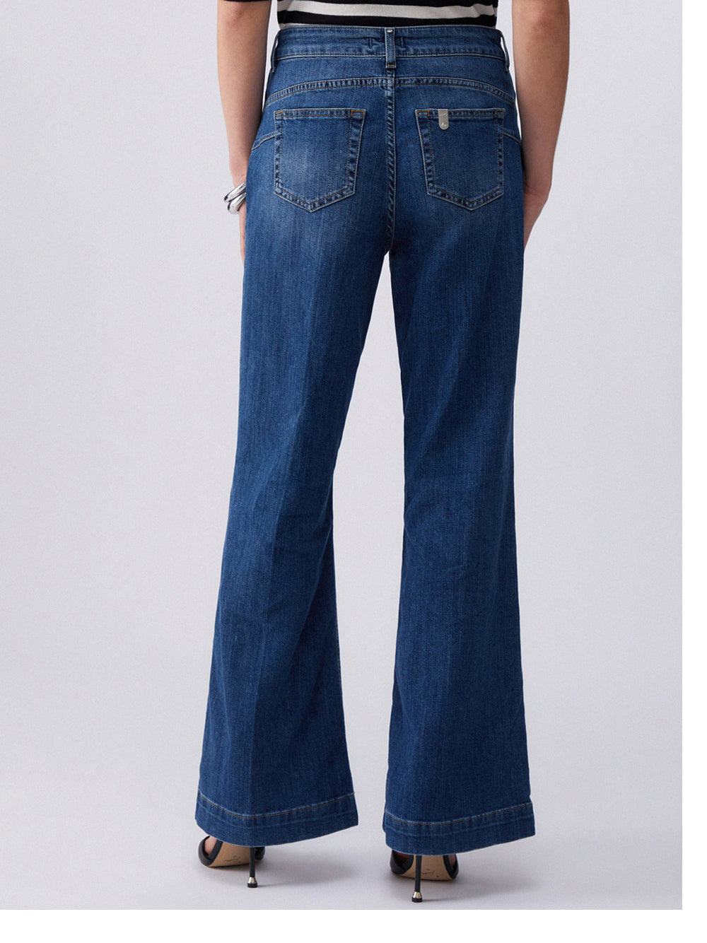 Jeans a Zampa Liu Jo da Donna - Denim