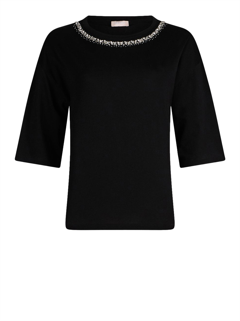 Liu Jo Liu Jo white T-shirt Donna Mod. WA6128 JS904 P9320 Nero