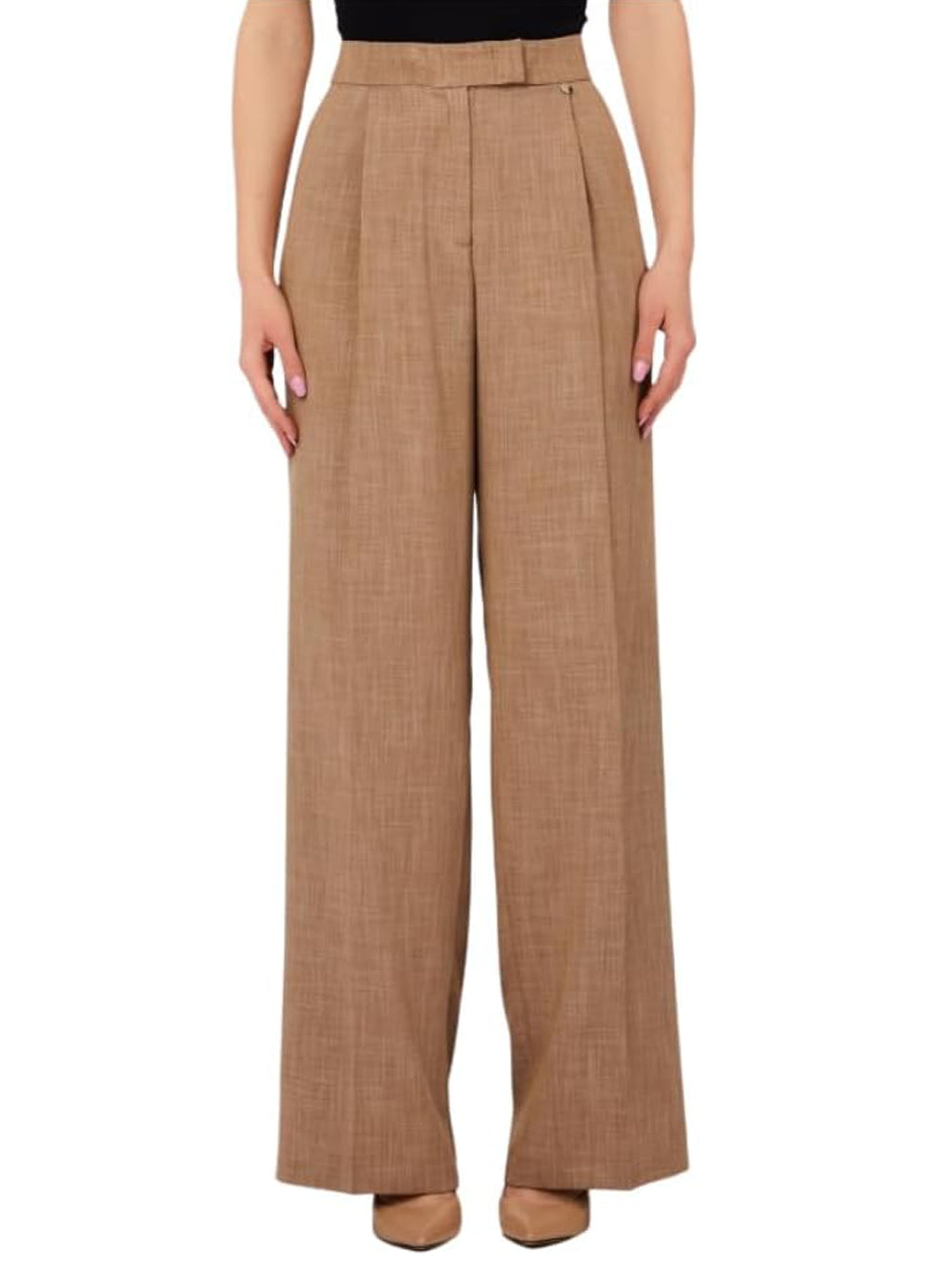 Liu Jo Liu Jo white Pantalone Donna Mod. WA6167 T332A 02153 Biscotto Giallo