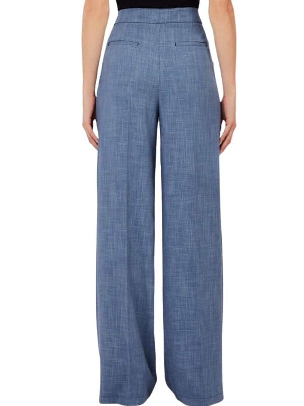 Liu Jo Liu Jo white Pantalone Donna Mod. WA6167 T332A X0761 Celeste Blu