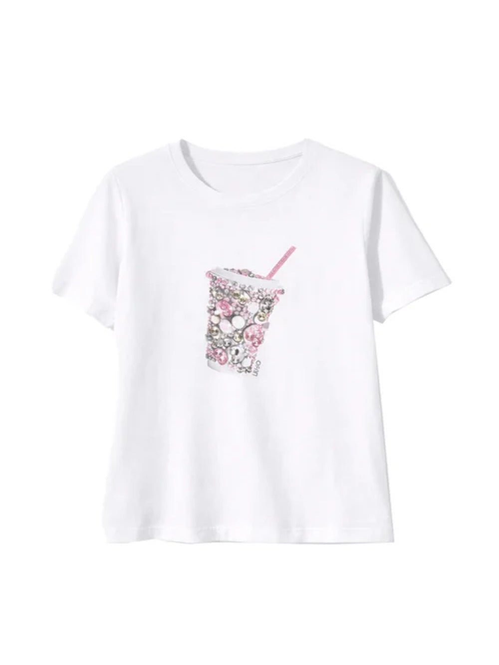 Liu Jo Liu Jo white T-shirt Donna Mod. WA6237 JS923 P9331 Bianco