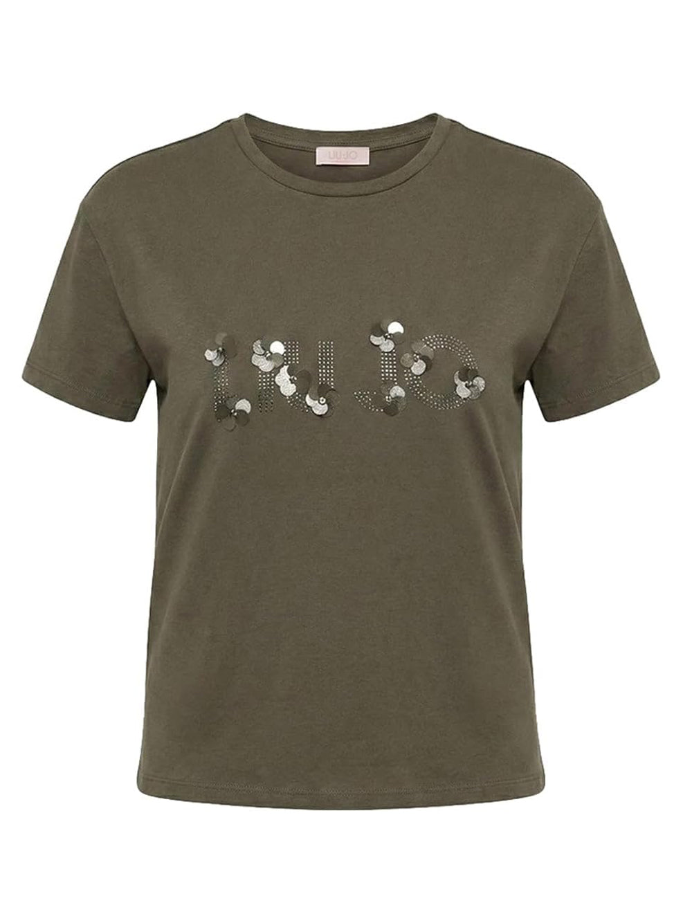 Liu Jo Liu Jo white T-shirt Donna Mod. WA6238 JS923 P9330 Verde