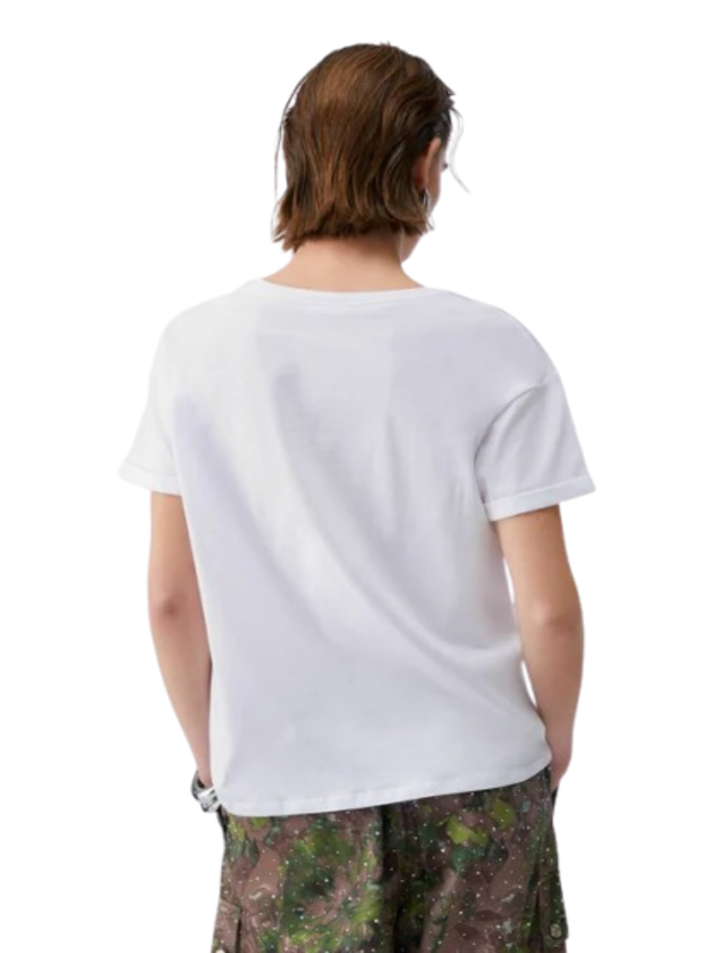 Liu Jo Liu Jo white T-shirt Donna Mod. WA6372 JS923 P9444 Bianco