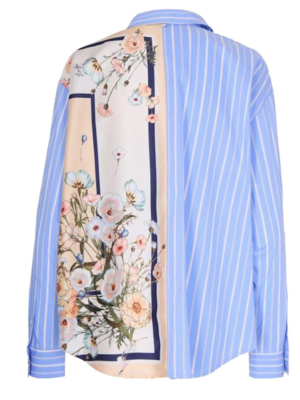 Liu Jo Liu Jo white Camicia Manica Lunga Donna Mod. WA6383 T2555 P9547 Fantasia Multicolore