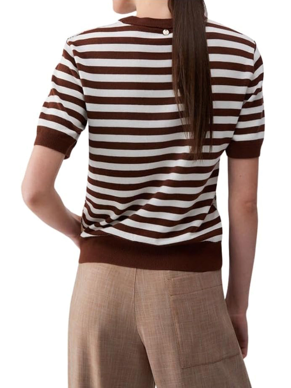 Liu Jo Liu Jo white T-shirt Donna Mod. WA6386 MS49I P9245 Fantasia Multicolore