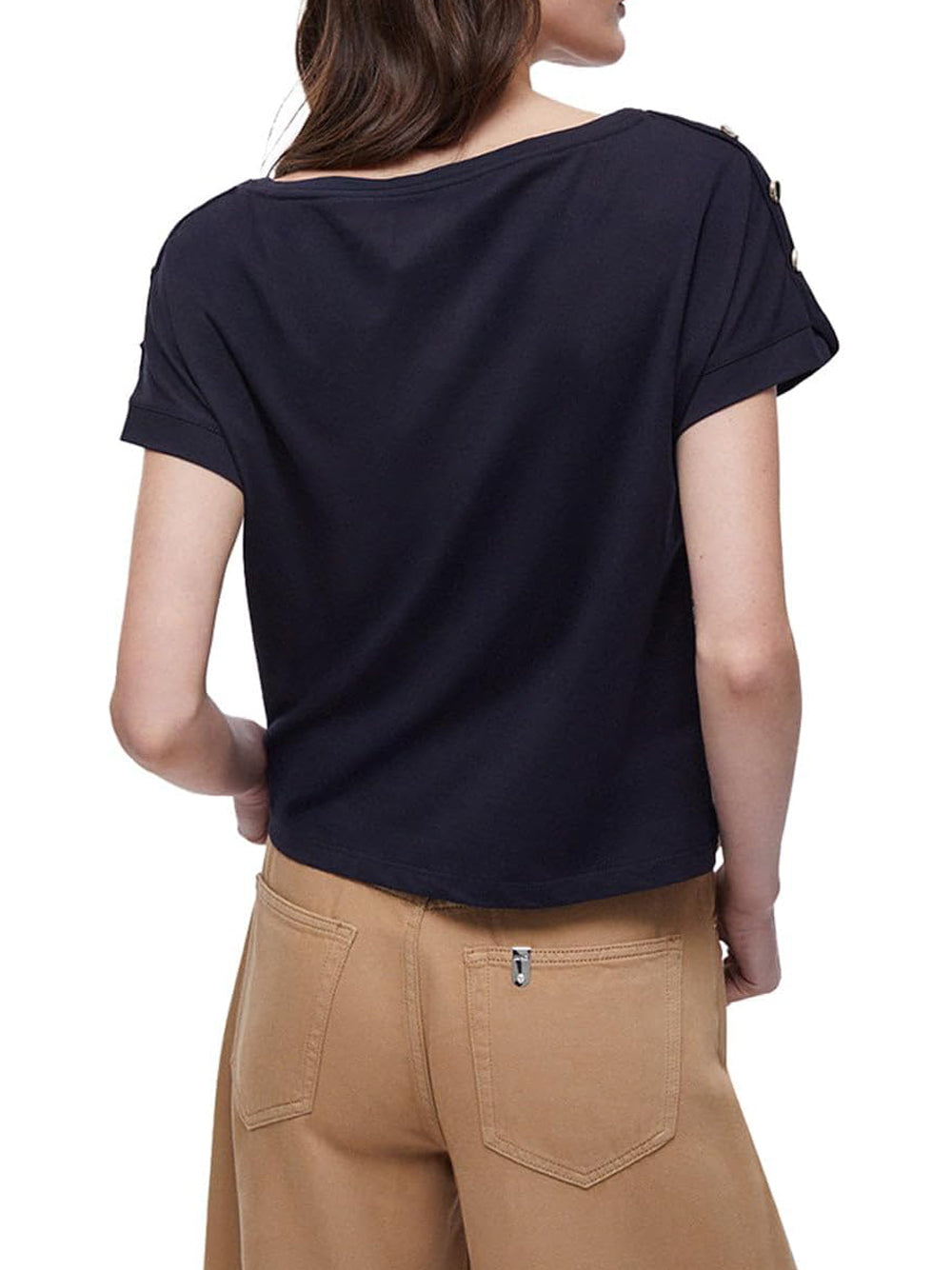 Liu Jo Liu Jo white T-shirt Donna Mod. WA6437 J6308 P9466 Fantasia Multicolore