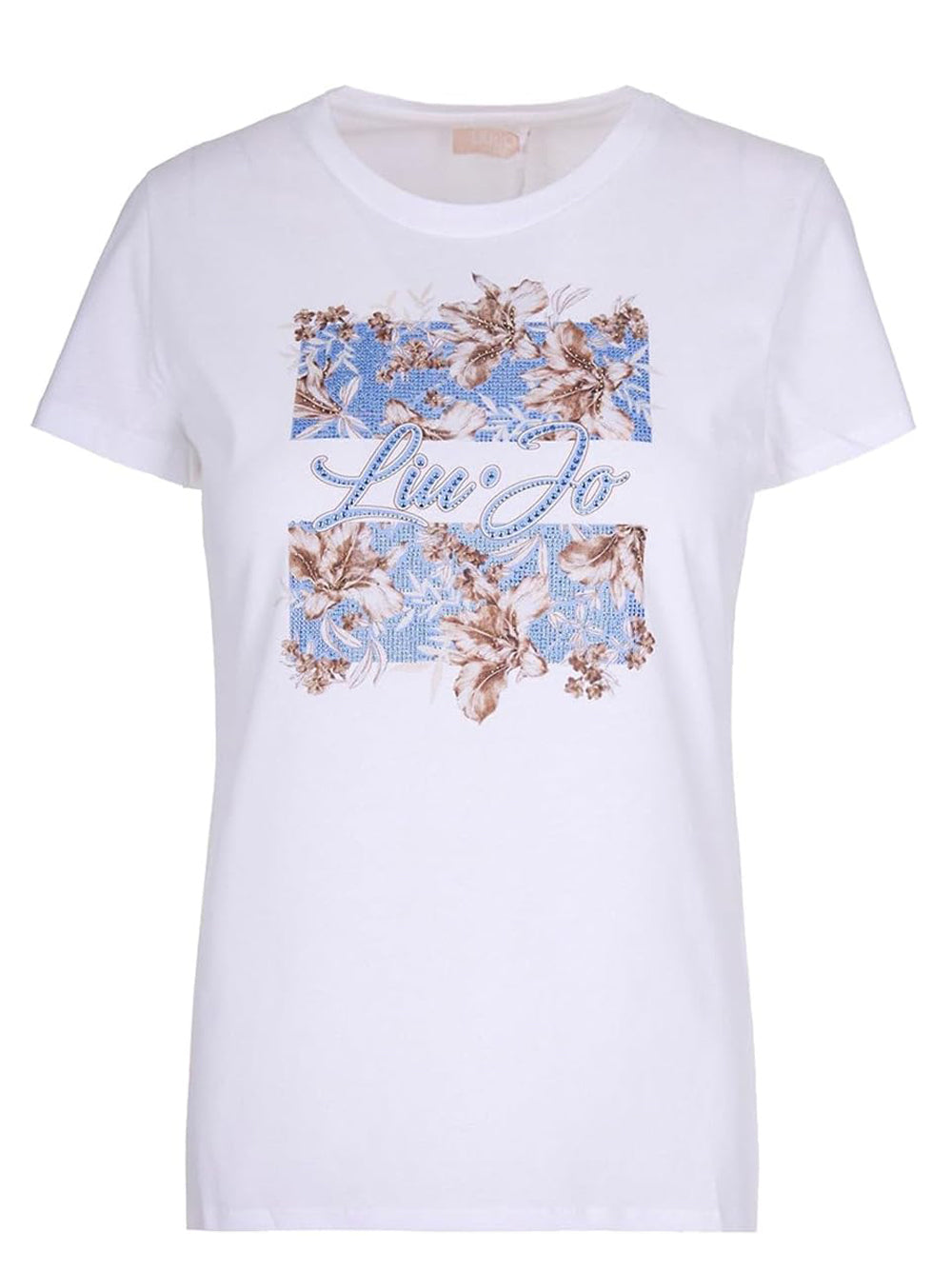 Liu Jo Liu Jo white T-shirt Donna Mod. WA6493 JS923 P9600 Bianco