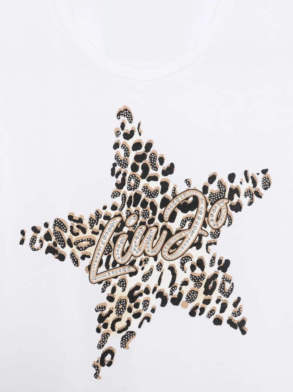 Liu Jo Liu Jo white T-shirt Donna Mod. WA6493 JS923 P9656 Bianco