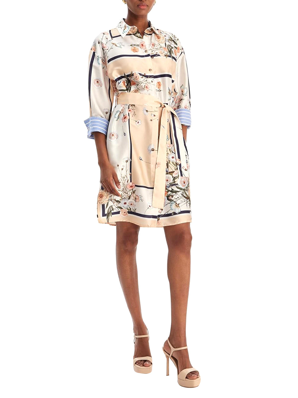 Liu Jo Liu Jo white Abito Donna Mod. WA6507 T2555 P9547 Fantasia Multicolore