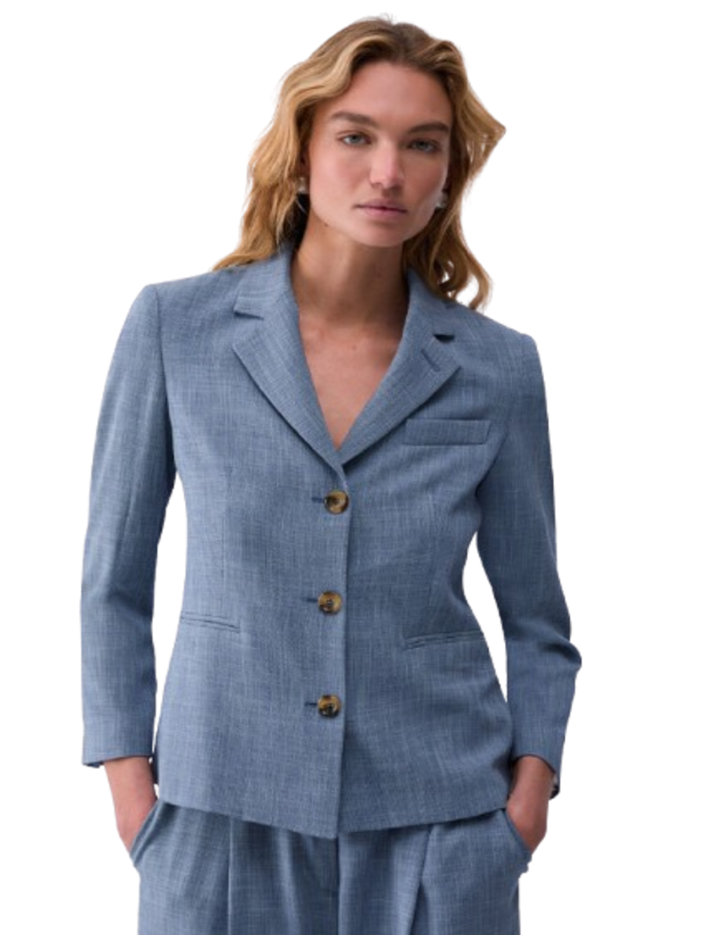 Liu Jo Liu Jo white Giacca Donna Mod. WA6529 T332A X0761 Celeste Blu