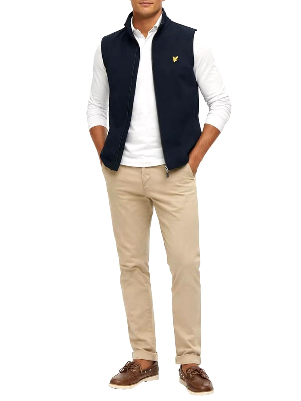 Lyle & Scott Smanicato Uomo Mod. JK2406V Z271 Blu