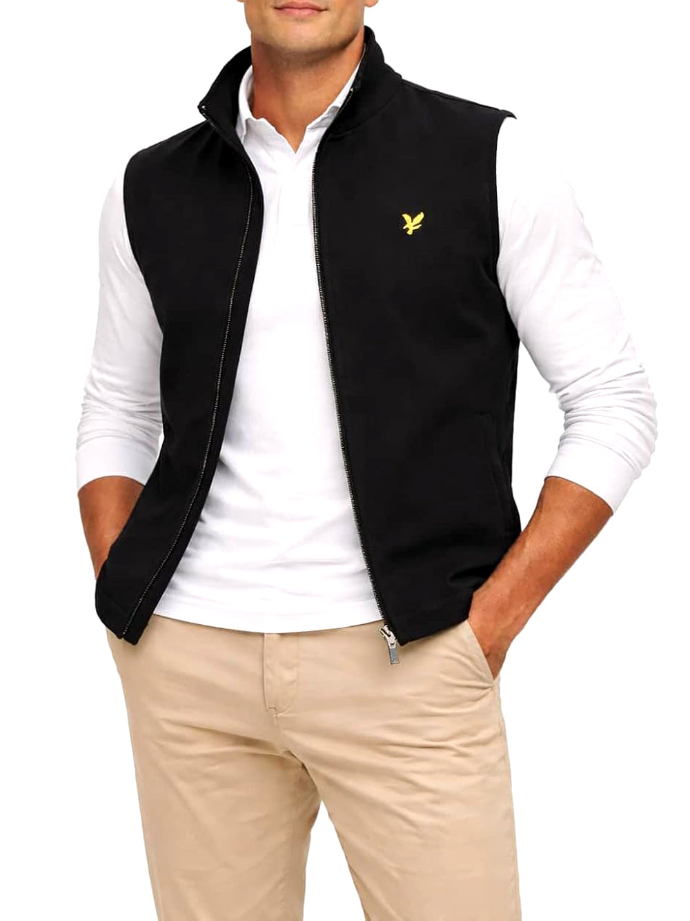 Lyle & Scott Smanicato Uomo Mod. JK2406V Z865 Nero