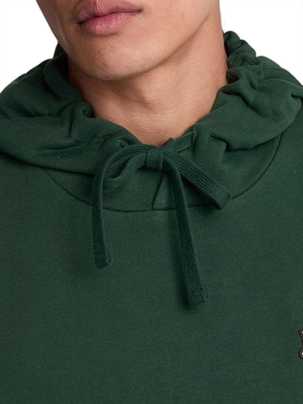 Lyle & Scott Felpa cappuccio Uomo Mod. ML416VOG W486 Verde