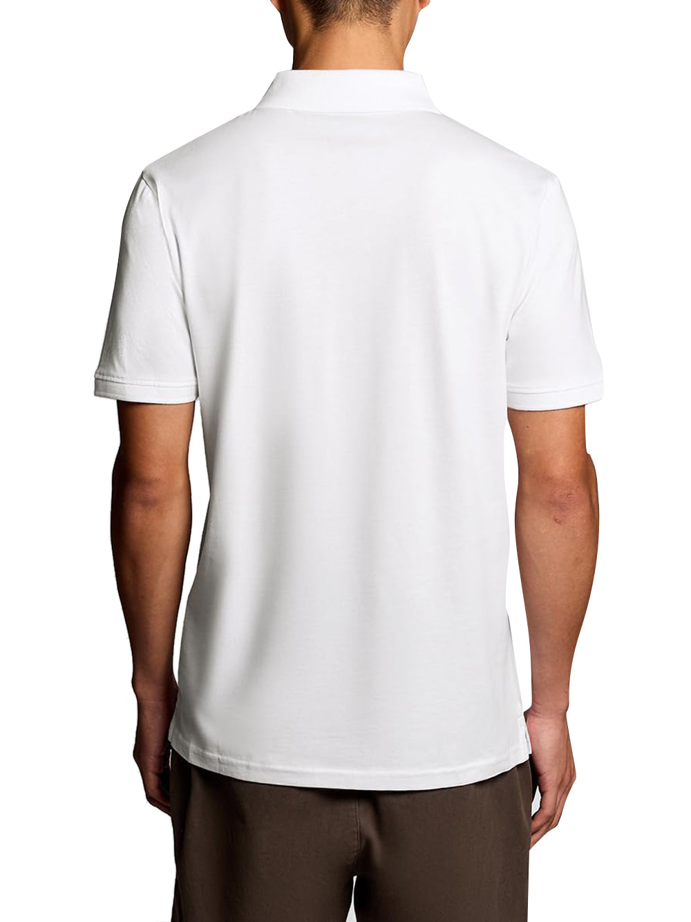 Lyle & Scott Polo Manica corta Uomo Mod. SP1890V JEARSY 626 Bianco