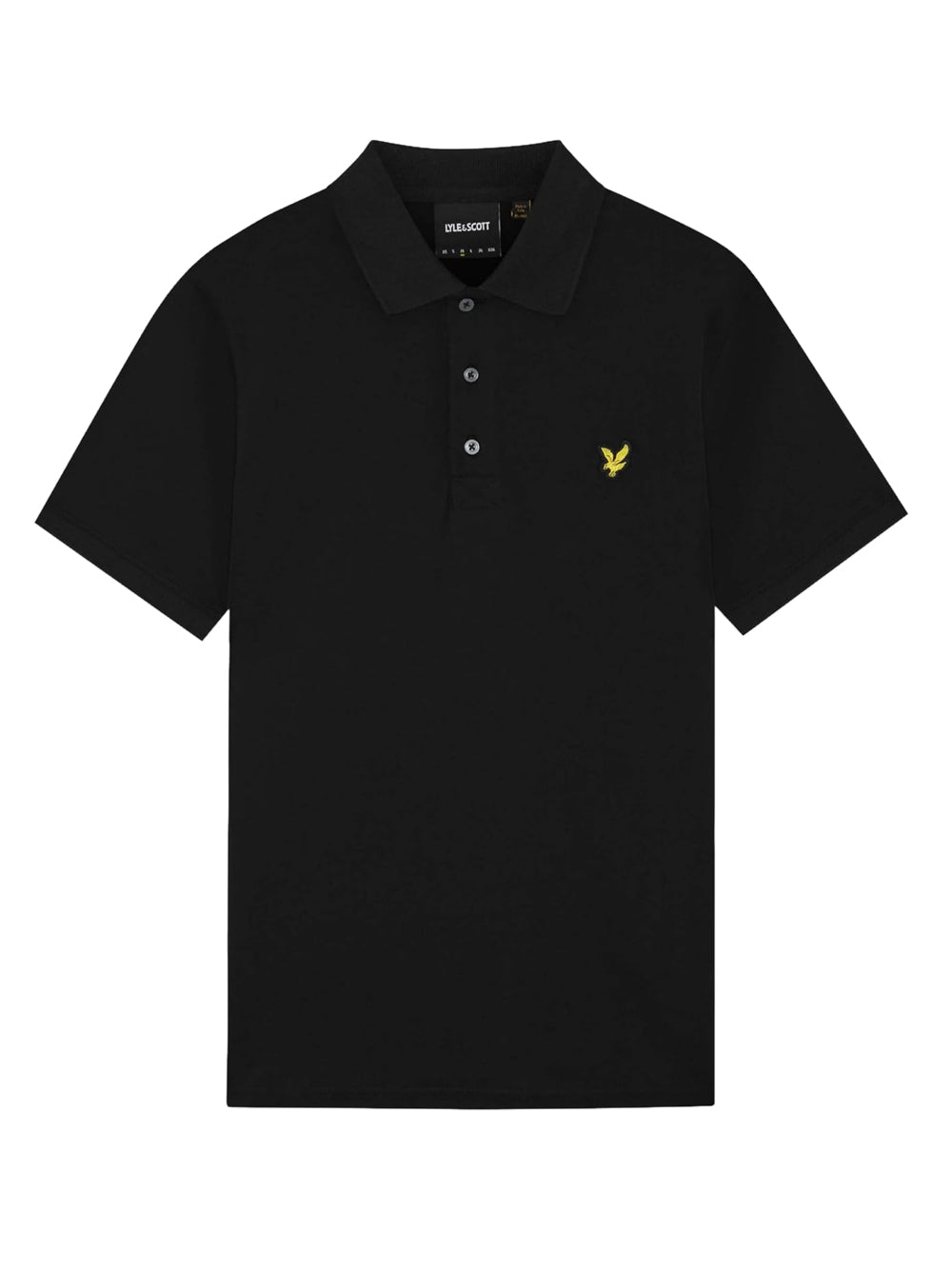 Lyle & Scott Polo Manica Corta Uomo Mod. SP1890V JEARSY Z865 Nero