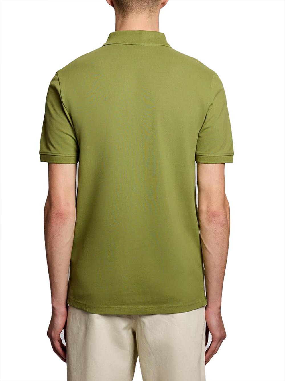 Lyle & Scott Polo Manica Corta Uomo Mod. SP400VOG Y123 Verde