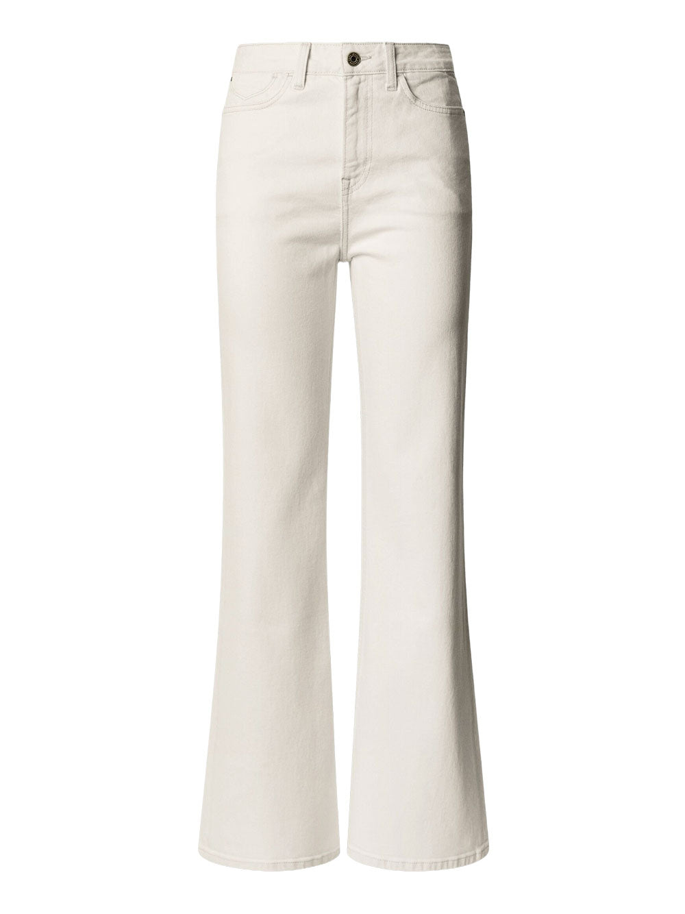 Jeans a Zampa Pepe Jeans Willa da Donna - Bianco