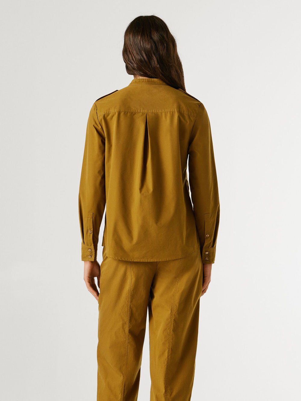 Camicia Casual Pepe Jeans Angy da Donna - Giallo