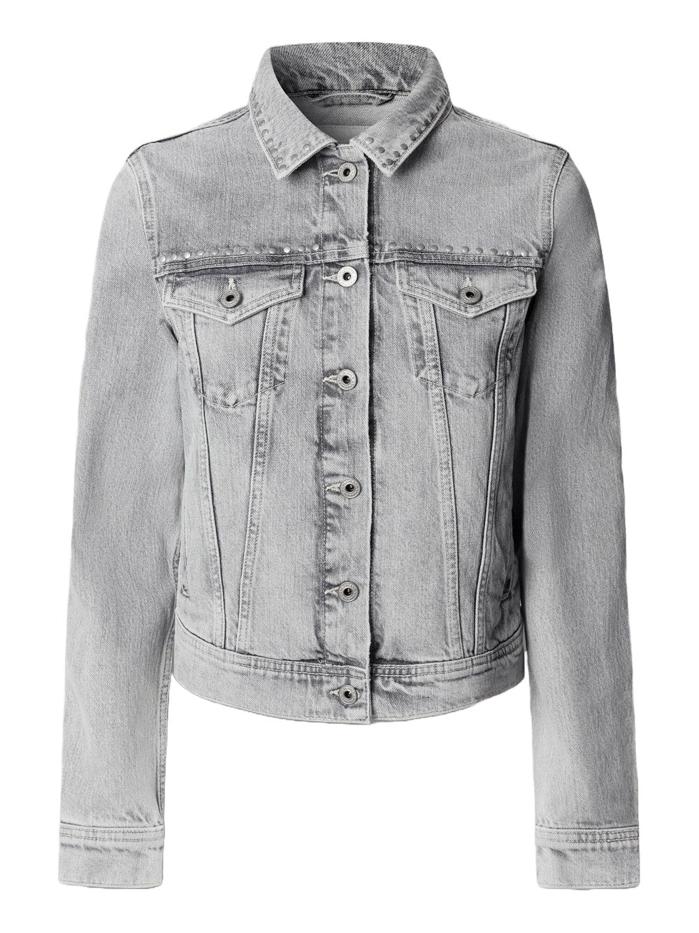 Giubbino di Jeans Pepe Jeans da Donna - Grigio