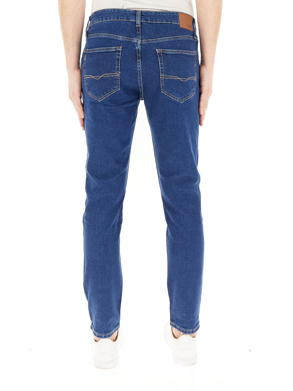 Jeans Slim Pepe Jeans Tapered Stanley da Uomo - Denim