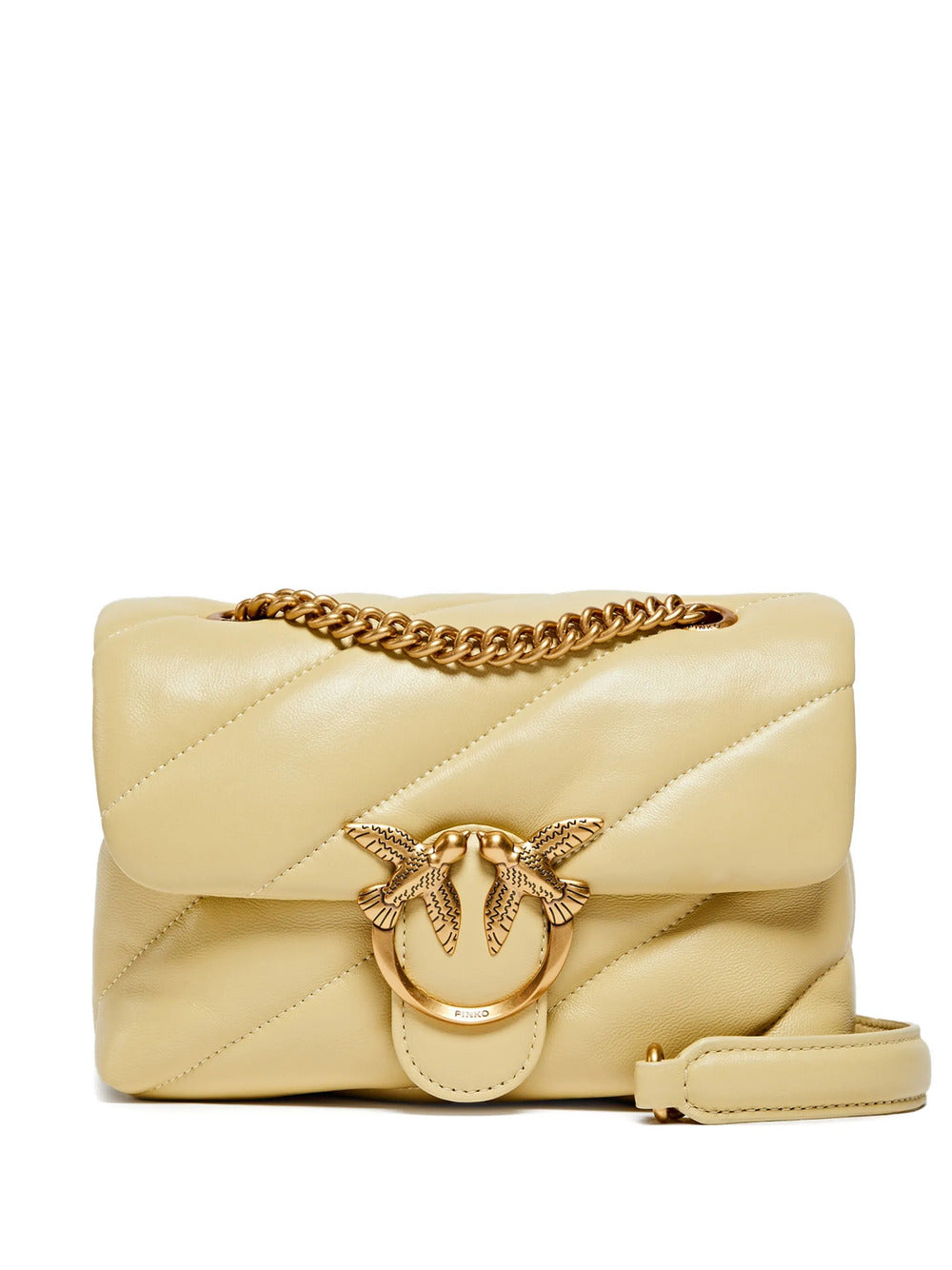 Pinko Borsa Donna Mod. 100039 A0F2 C39Q Crema Beige
