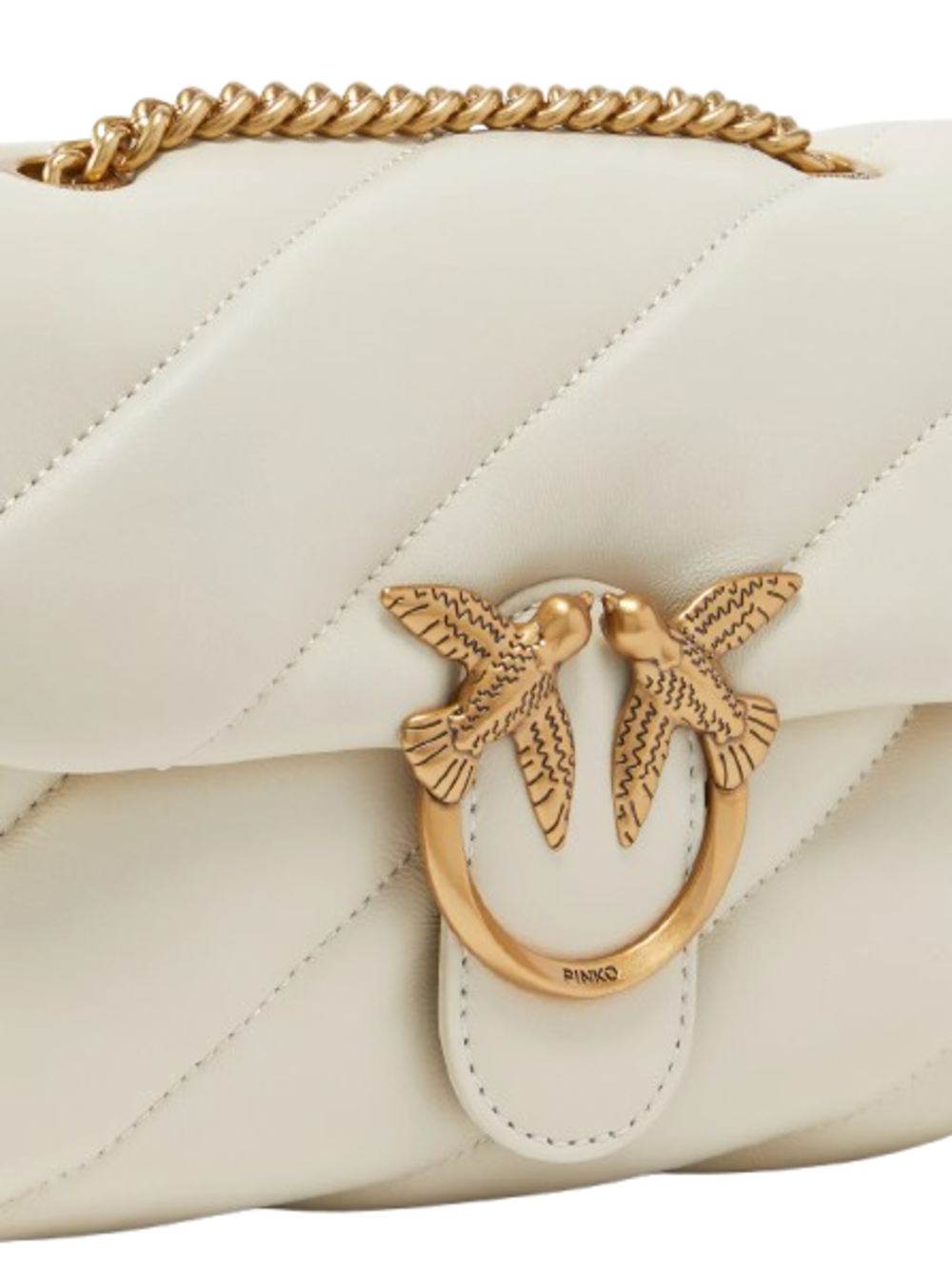 Pinko Borsa Donna Mod. 100039 A0F2 Z14Q Bianco
