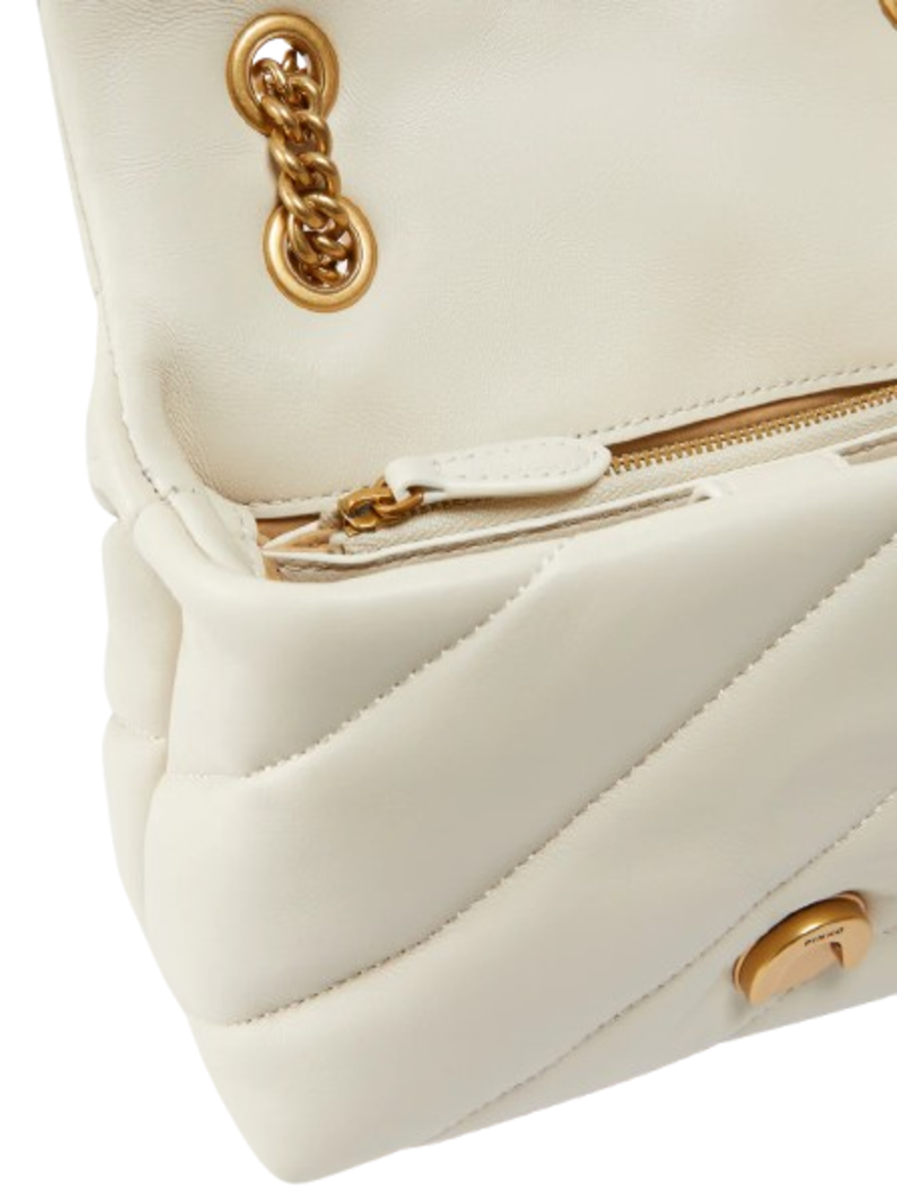 Pinko Borsa Donna Mod. 100039 A0F2 Z14Q Bianco