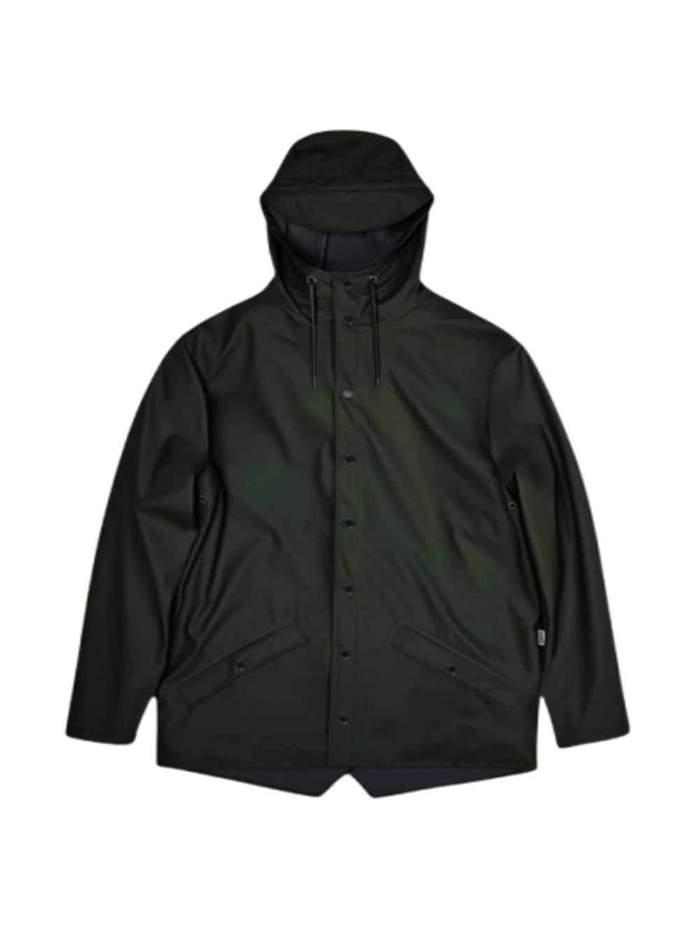 Rains Impermeabile Unisex Mod. 12010 JACKET W3 03 Green Verde