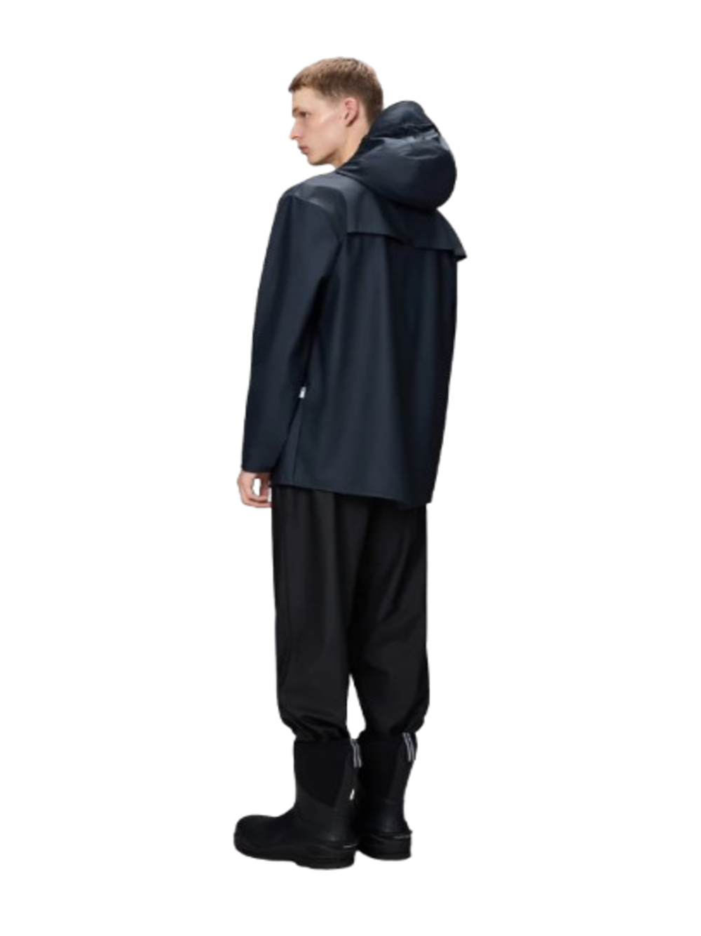 Rains Impermeabile UNISEX Mod. 12010 JACKET W3 47 Navy Blu