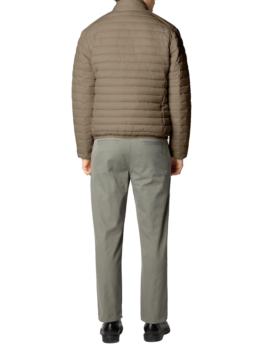 Save The Duck Giubbotto corto Uomo Mod. D32430M ALEXSANDER-GIGA 40021 Fango Marrone